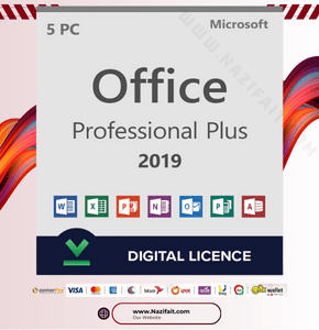 ‎Microsoft Office 2019 Pro Plus Lifetime License Key – 5PC